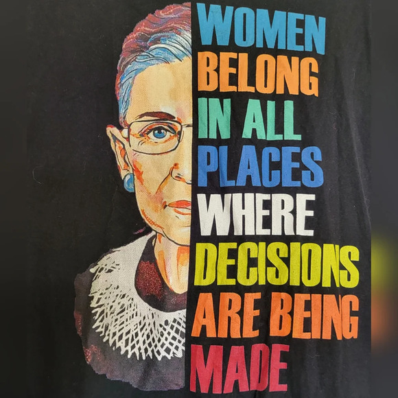 Port & Company Ring Spun 100% Cotton Black Long Sleeve RBG Crewneck Tee, Size L - Picture 2 of 6